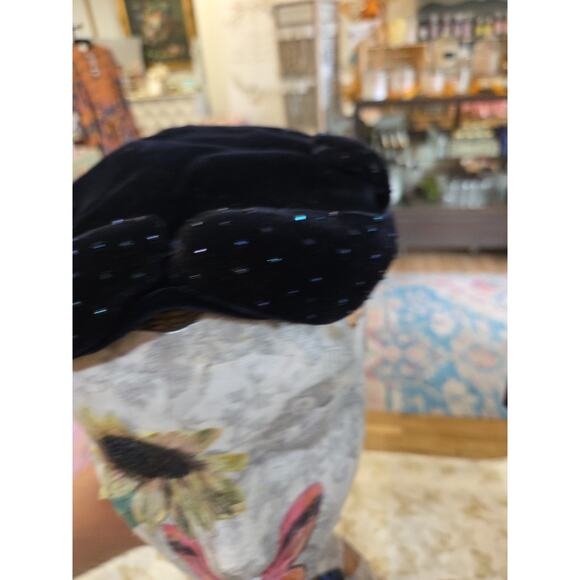 1940s Velour Hat Facisnator Vintage - Picture 6 of 15